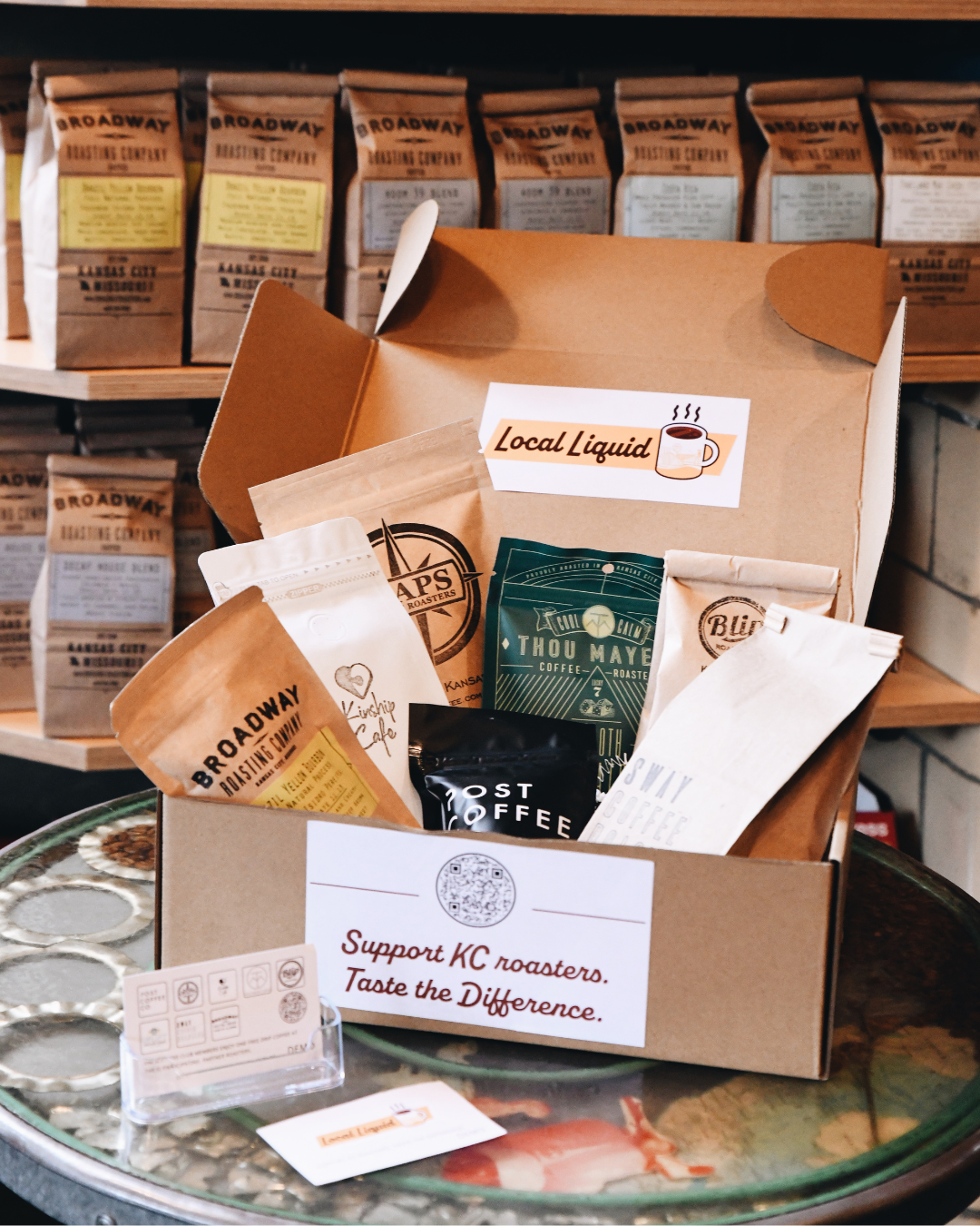 KC Indie Coffee Holiday Sampler Box - Image 2