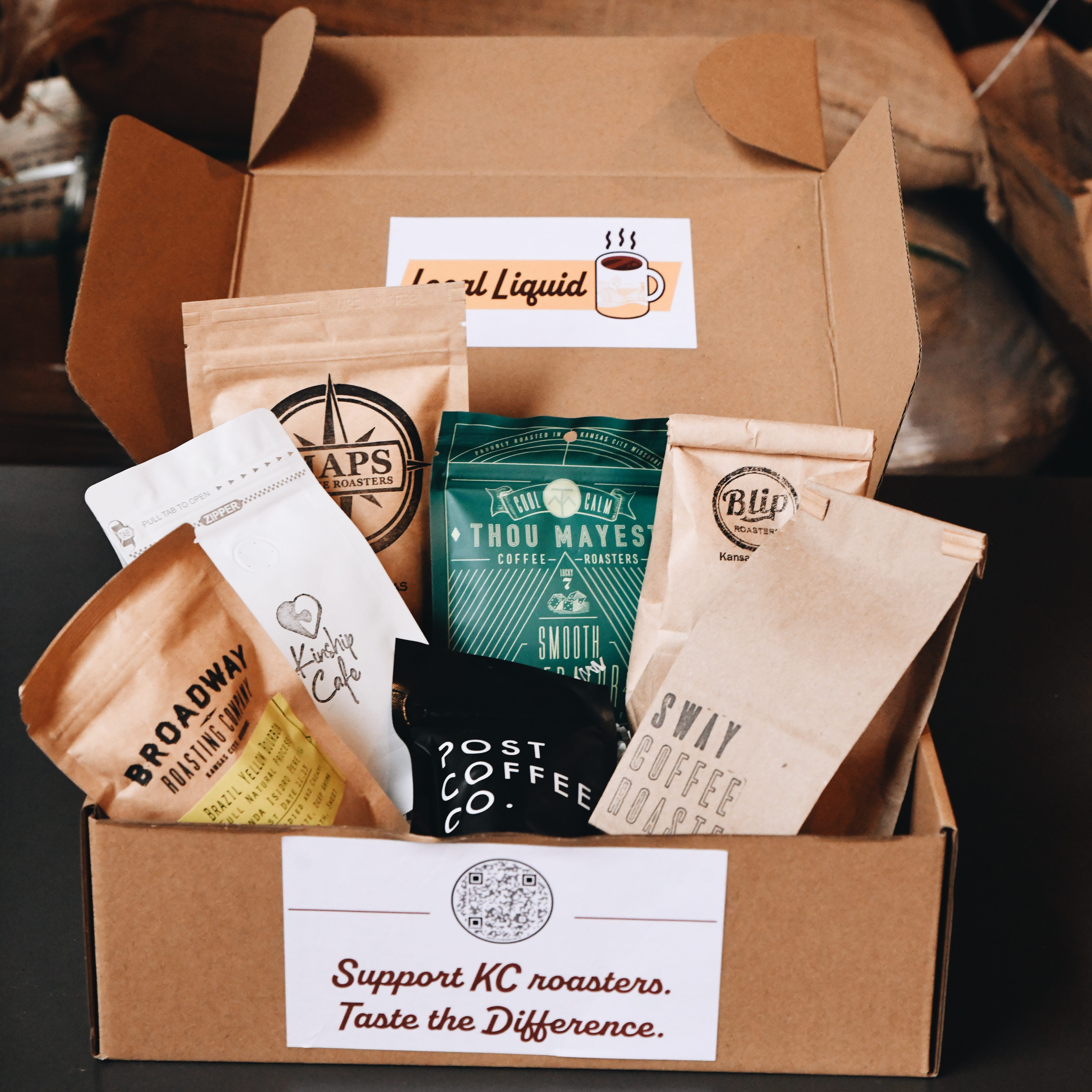 KC Indie Coffee Sampler Box